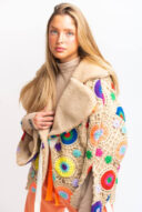 מעיל סריג קלוע