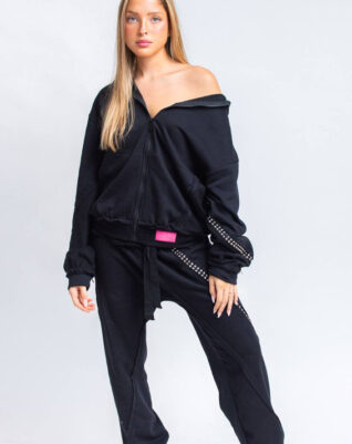 סט ניטים שחור