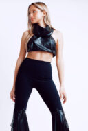 קלואה דמוי עור שחור