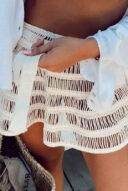 חצאית חוף רוקי ריקמה