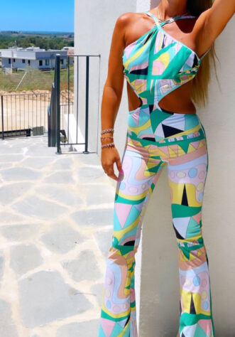 אוברול פוצ׳י לייקרה מחטבת