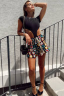 בגד גוף גיטרה שחור