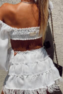 נוצה לבנה- סט פשתן