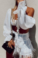 נוצה לבנה- סט פשתן