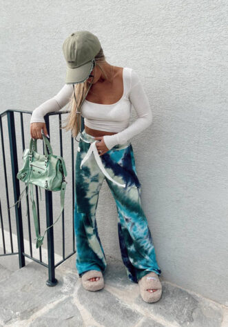 מכנס קימי טאי דאי כחולים