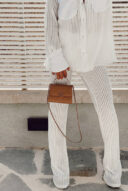 סט איזבלה מכופתרת לבן