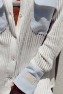 סט איזבלה מכופתרת לבן