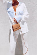 סט איזבלה מכופתרת לבן