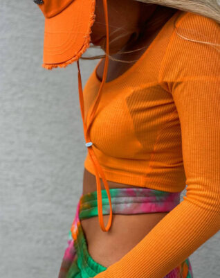 חולצת ריב כתומה