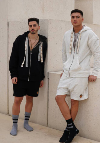 שורט שחור גבר