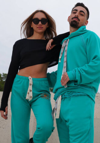 מכנס טורקיז גבר סאני