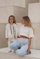 חולצה בייס פראנצ טרי קצר