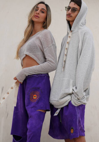 מכנס סגול וואש סאני