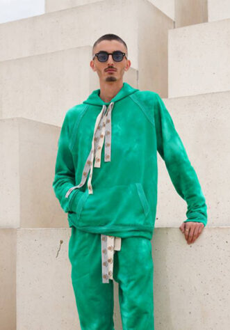 קפוצון ירוק סאני גבר