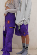 שורט סגול וואש גבר