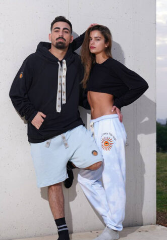 שורט גבר תכלת סאני