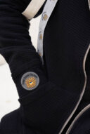 גקט סריג גבר רוכסן