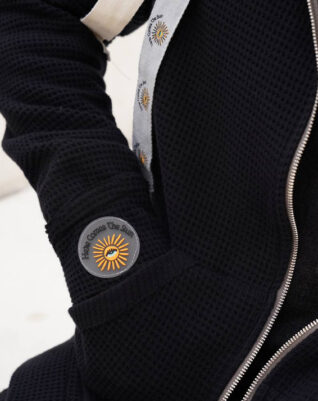 גקט סריג גבר רוכסן