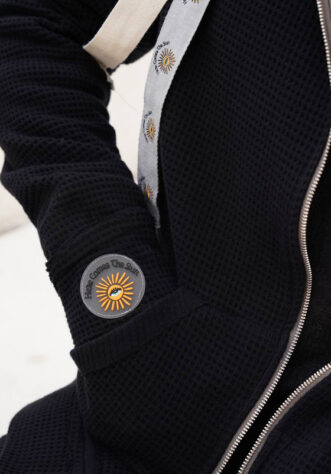 גקט סריג גבר רוכסן